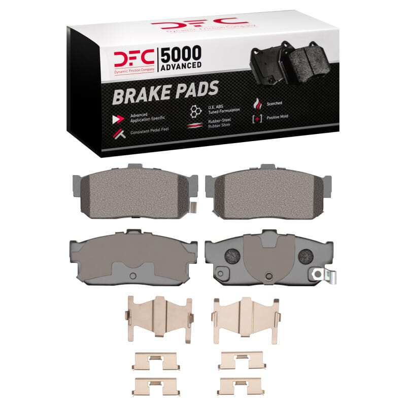DFC — DFC 91-01 Infiniti I30 Rear 5000 Advanced Ceramic Brake Pads and Hardware Kit
DFC Brake Pad Set