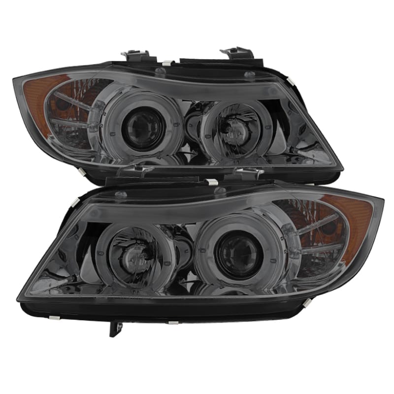 SPYDER — Spyder BMW E90 3-Series 06-08 (4 dr) Proj LED Halo Amber Reflctr Rplc Bulb Smke PRO-YD-BMWE9005-AM-S
Projector Headlights
Head Light Set