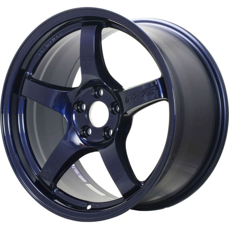 Gram Lights — Gram Lights 57CR 18x9.5 +22 5x114.3 Eternal Blue Pearl Wheel