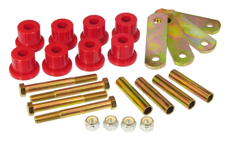 Prothane — Prothane 62-74 Chevy Camaro/Nova HD Shackle Bushings - Red
SPRING/SHACKLE BUSH