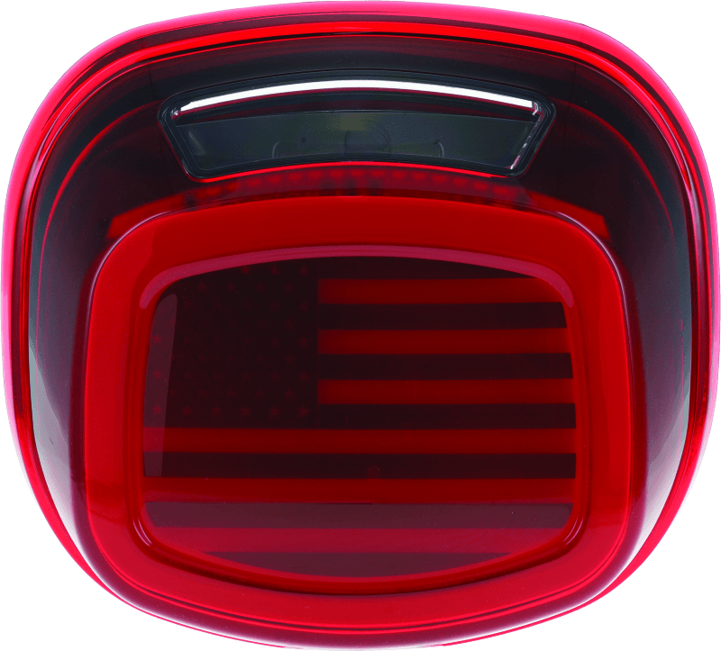 Kuryakyn — Kuryakyn Freedom Taillight Red Lens With License Light