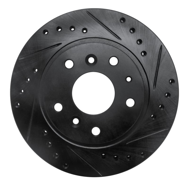 R1 Concepts — R1 88-92 Ford Probe Front Right Drilled & Slotted Black Brake Rotor
R1 Brake Rotor Drill