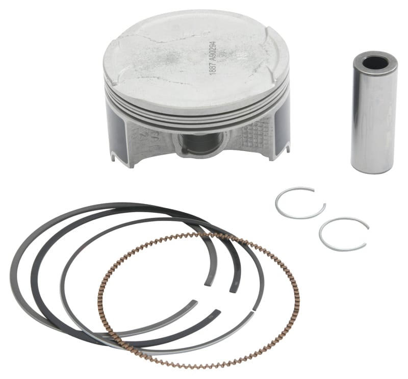 Vertex Pistons — Vertex Piston 04-09 Kawasaki KFX 700 V-Force 700cc +0.50mm Oversized Cast Replica Piston Kit