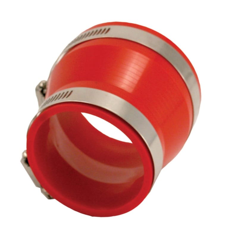 Spectre — Spectre Coupler/Reducer 3in. to 2.5in. (PVC) - Red