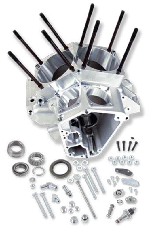 S&S Cycle — S&S Cycle 92-99 BT w/ 4-1/8in Bore Small Diameter Flywheel Special Application Crankcase