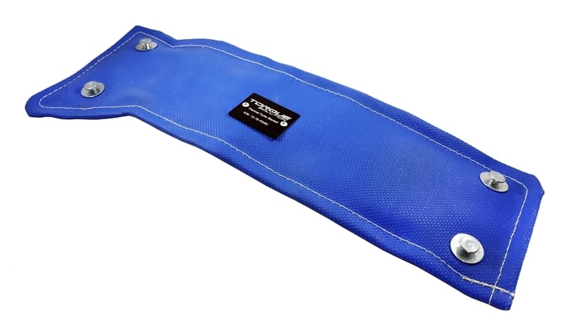 Torque Solution — Torque Solution Thermal Turbo Blanket for Oem Subaru Turbos - Blue