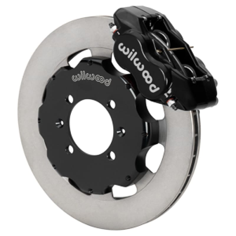 Wilwood — Wilwood Forged Dynalite Front Hat Kit 11.75in Black Rotor 90-05 Miata