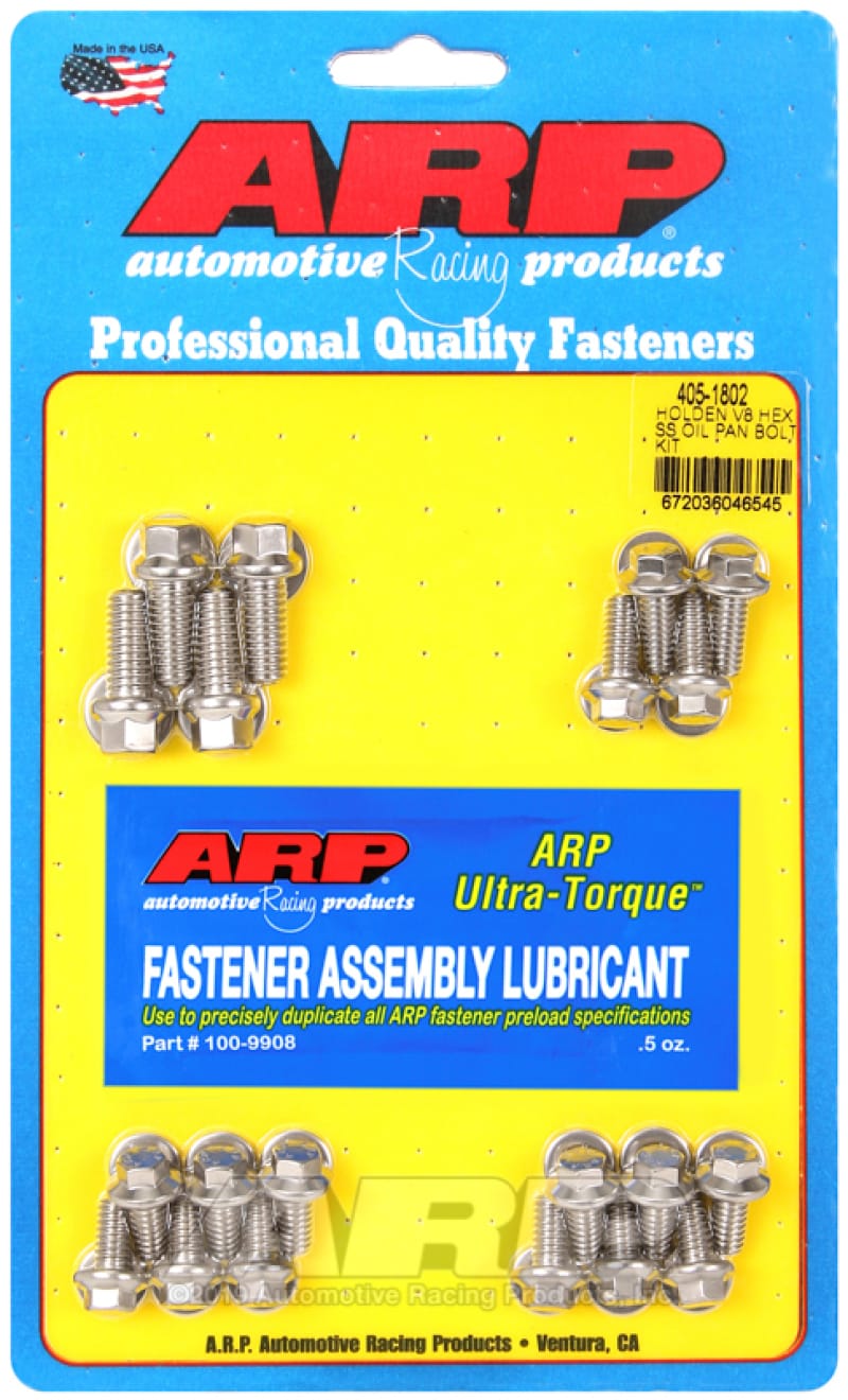 ARP — ARP Holden V8 SS Hex Oil Pan Bolt Kit