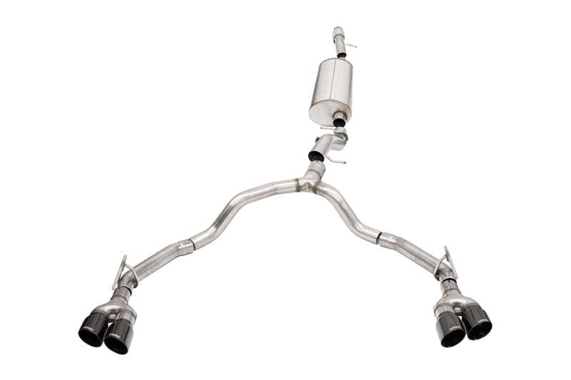 CORSA Performance — Corsa 2021-2025 Tahoe / GMC Yukon 4DR 6.2L 4WD Dual Rear 3in - 2.75in Sport Cat-Back DW 4in BLKTips
Exhaust