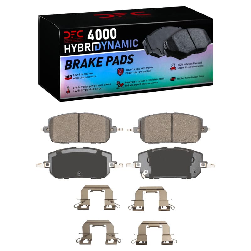 DFC — DFC 22-24 Mazda MX-30 Front 4000 HybriDynamic Brake Pads and Hardware Kit
DFC Brake Pad Set