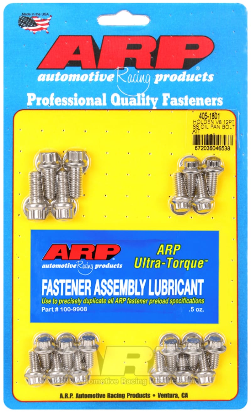 ARP — ARP Holden V8 SS 12pt Oil Pan Bolt Kit