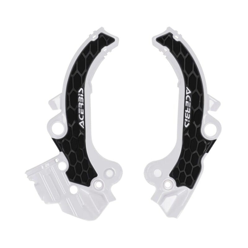 Acerbis — Acerbis 2024 KTM SX65 X-Grip Frame Guard - White/Black