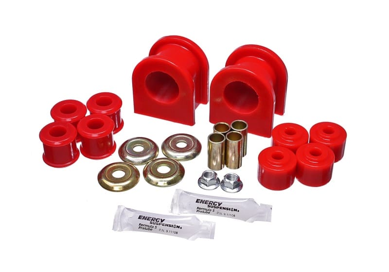 Energy Suspension — Energy Suspension 89-11 Ford F53 Motorhome Red 36mm Rear Sway Bar Bushing Set
Sway Bar Bushing Kit