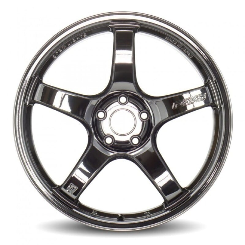 Gram Lights — Gram Lights 57CR 18x8.5 +45 5x100 Glass Black Wheel (Min Order Qty Of 20)