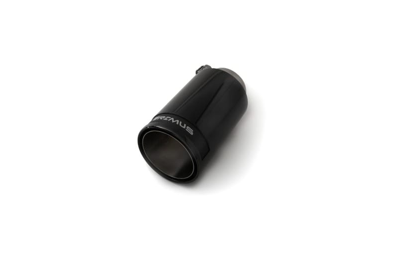 Remus — Remus Stainless Steel 98mm Black Chrome Straight w/Carbon Insert Tail Pipe (Single)