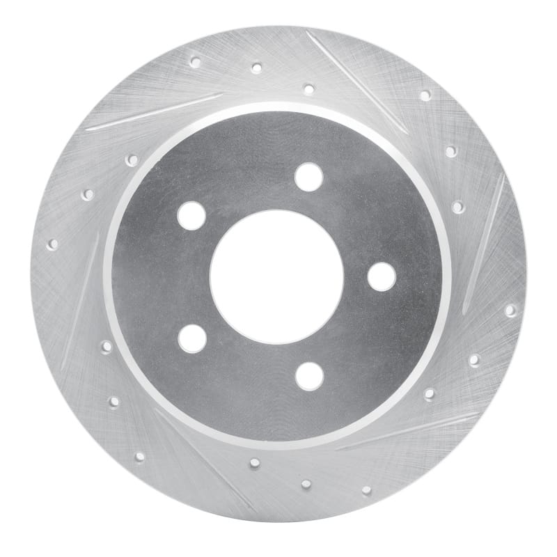 R1 Concepts — R1 97-07 Chrysler Town & Country Rear Right Drilled & Slotted Silver Brake Rotor
R1 Brake Rotor Drill