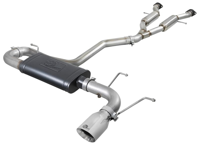 aFe — aFe Large Bore HD 3in 304 SS Cat-Back Exhaust w/ Polished Tips 14-19 Jeep Grand Cherokee V6-3.6L
Cat-Back Exhaust
