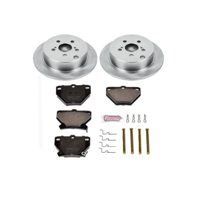 PowerStop — Power Stop 03-06 Pontiac Vibe Rear Autospecialty Brake Kit
