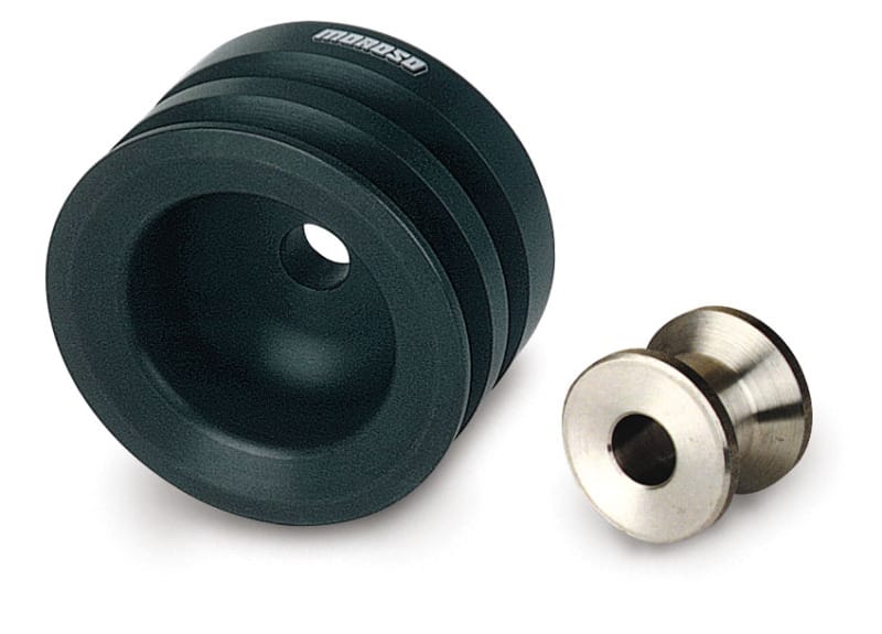 Moroso — Moroso Ford 351-400 Cleveland/Boss 302 (4 Bolt) Crankshaft Pulley - Double Groove - Billet Aluminum