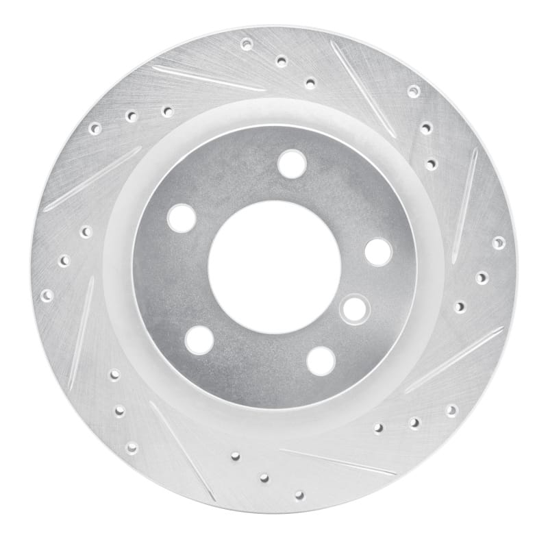 R1 Concepts — R1 08-13 BMW 128I Rear Right Drilled & Slotted Silver Brake Rotor
R1 Brake Rotor Drill