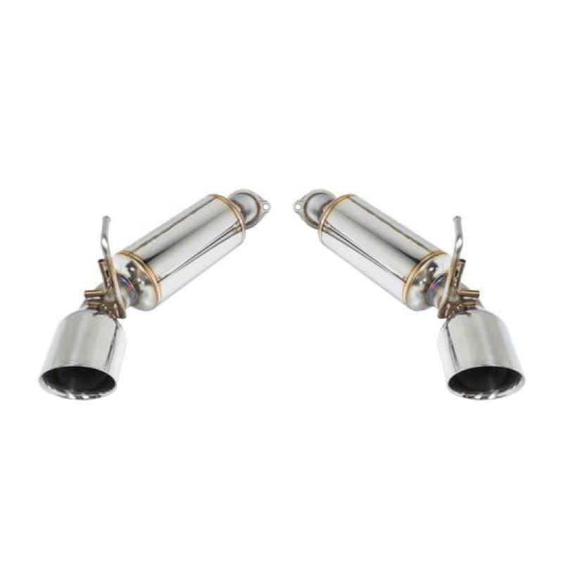 Remark — Remark 09-19 Nissan 370z Axle Back Exhaust w/Stainless Double Wall Tip