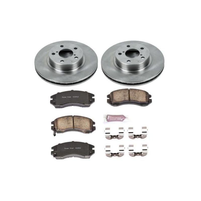 PowerStop — Power Stop 93-96 Subaru Impreza Front Autospecialty Brake Kit