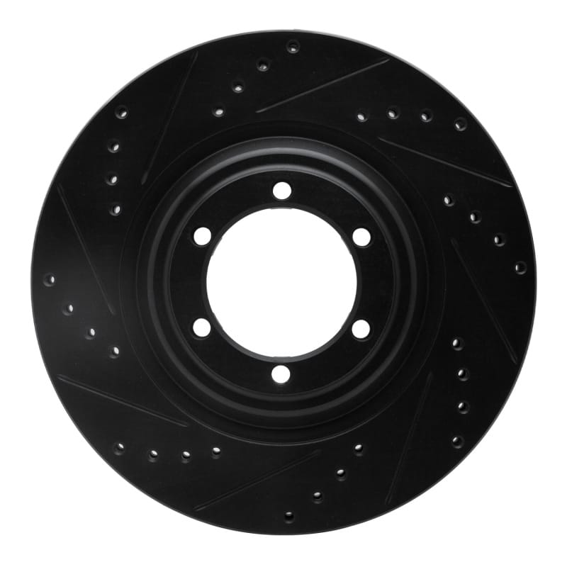 R1 Concepts — R1 12-18 Chevrolet Colorado Front Left Drilled & Slotted Black Brake Rotor
R1 Brake Rotor Drill