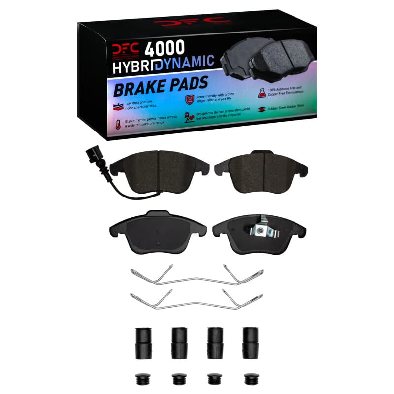 DFC — DFC 09-24 Audi Q3 (Mexico) Front 4000 HybriDynamic Brake Pads and Hardware Kit
DFC Brake Pad Set