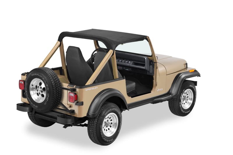 Bestop — Bestop 92-95 Jeep Wrangler YJ Strapless Targa Bikini (Black Denim)
Strapless Bikini