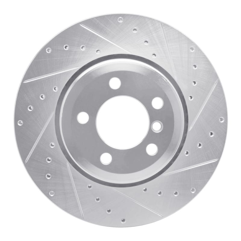 R1 Concepts — R1 05-08 BMW 750LI Rear Right Drilled & Slotted Silver Brake Rotor
R1 Brake Rotor Drill