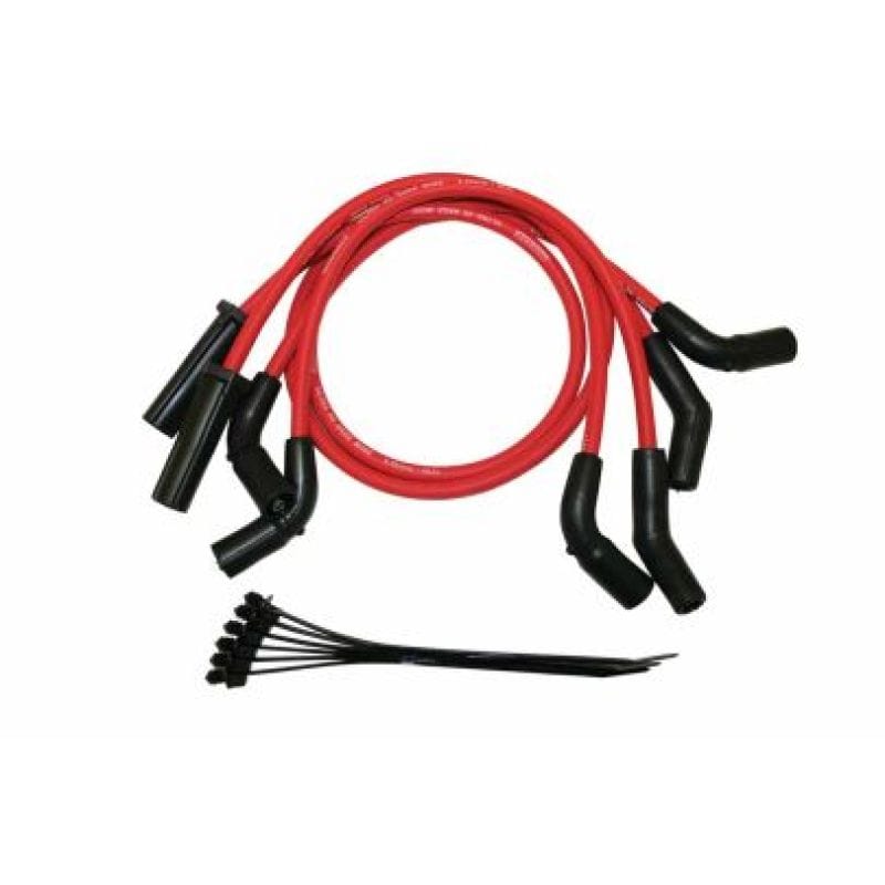 Moroso — Moroso Harley-Davidson Milwaukee 8.65 Spiral Core Wire Set - Red