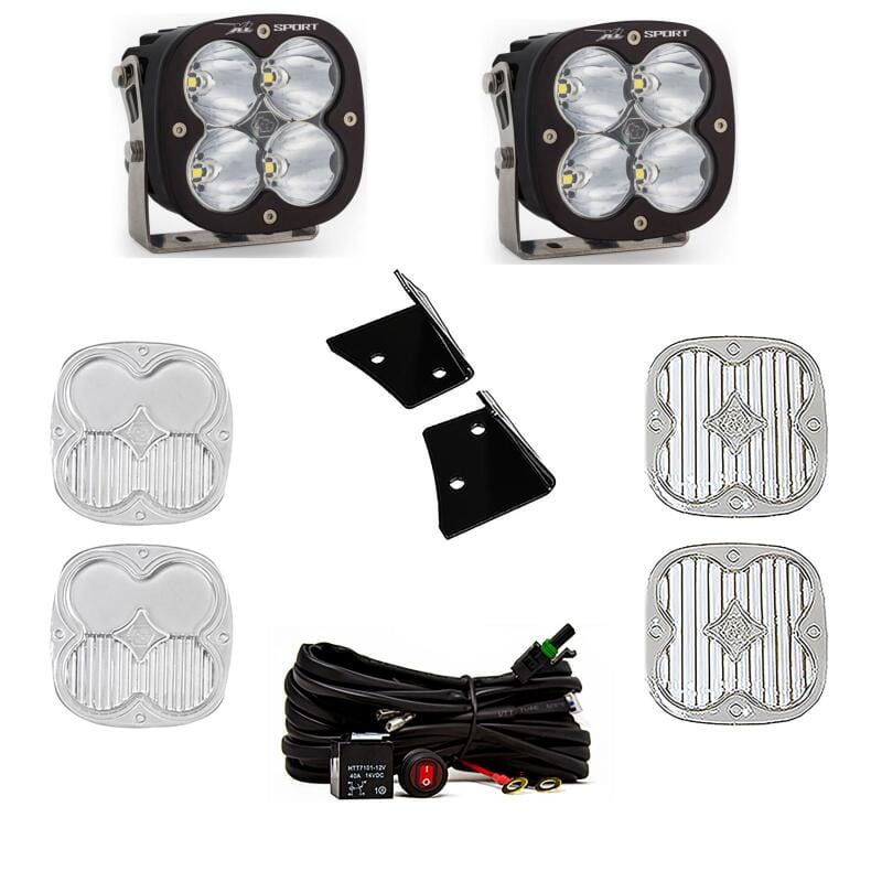 Baja Designs — Baja Designs 07-17 Jeep Wrangler Rubicon A-Pillar Mount Kit