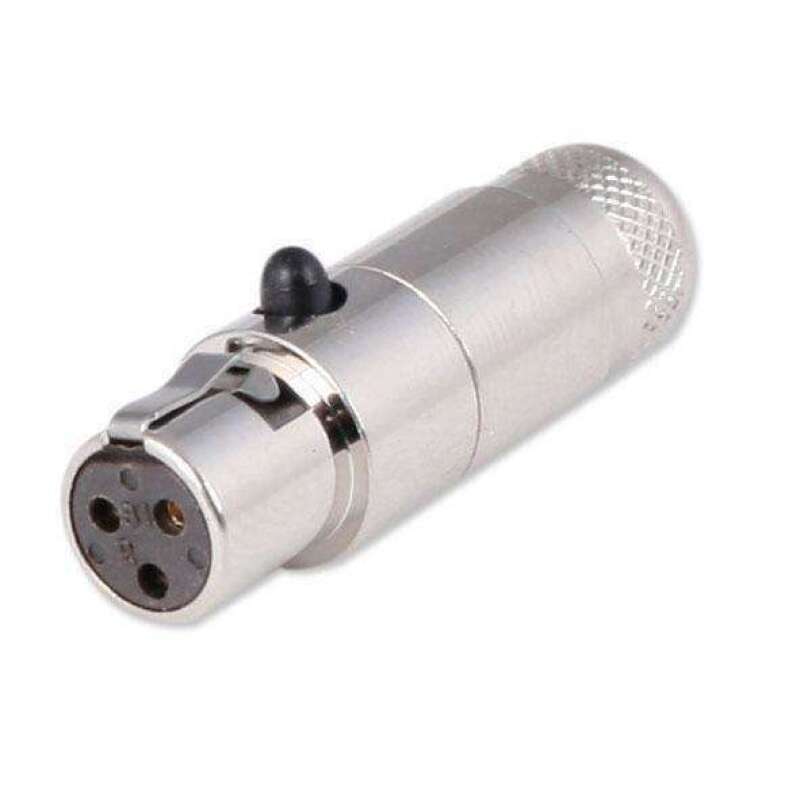 Rugged Radios — Rugged Radios 3-Pin Female Mini XLR Connector TA3FL