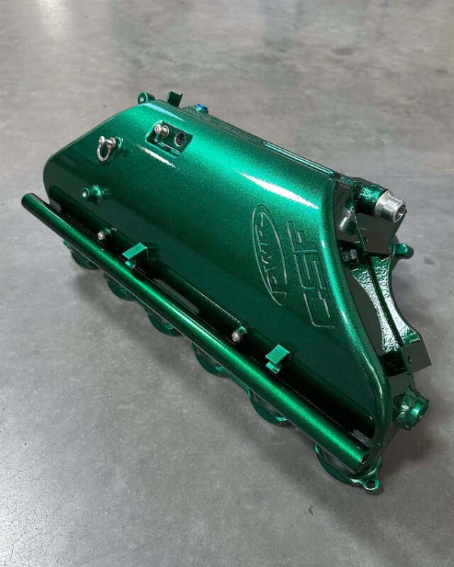CSF — CSF BMW M2/M3/M4 S58 (G8X) Charge-Air Cooler Manifold - Isle of Man Green