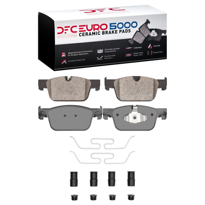 DFC — DFC 17-25 Volvo S90/V90/XC60/V60/S60 Front Euro 5000 Ceramic Brake Pads and Hardware Kit
DFC EURO Pads + HW