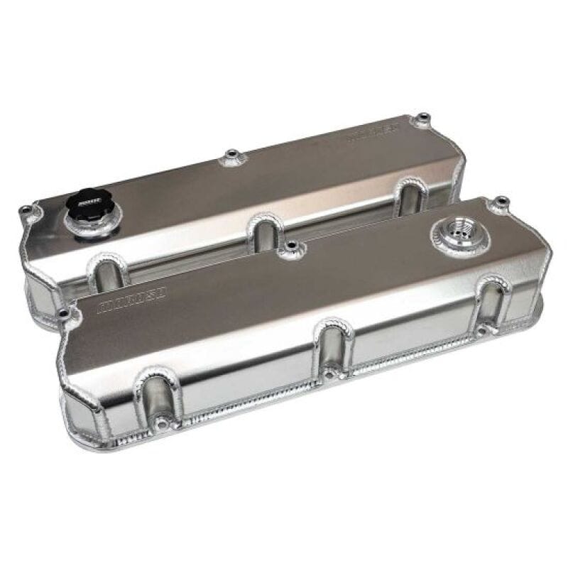 Moroso — Moroso SBF 302/351W Brodix Head Hunter 15 Deg Fab Aluminum Valve Covers