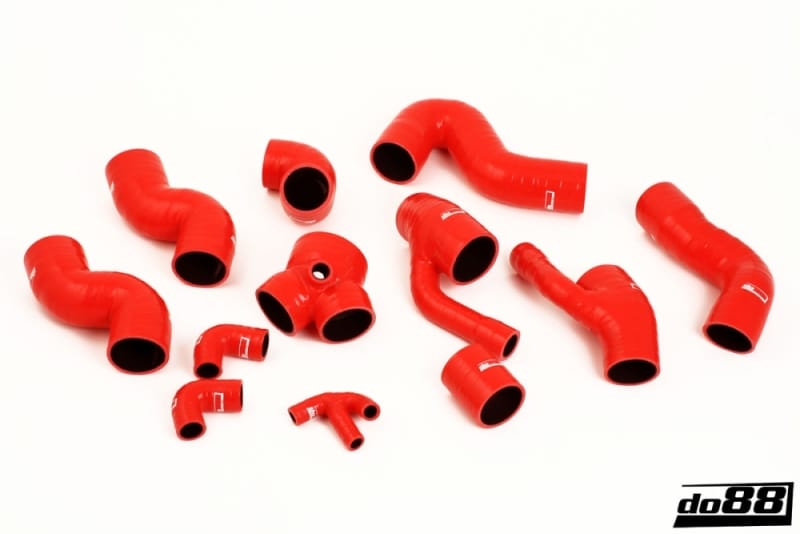 do88 — do88 99-02 Audi S4/A6 2.7L BiTurbo (AGB/AJK/AZA) Pressure Hoses - Red