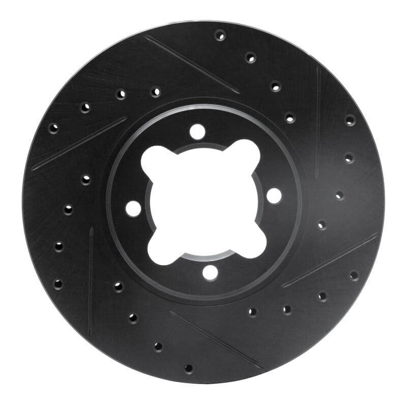 R1 Concepts — R1 82-85 Toyota Celica Front Right Drilled & Slotted Black Brake Rotor
R1 Brake Rotor Drill