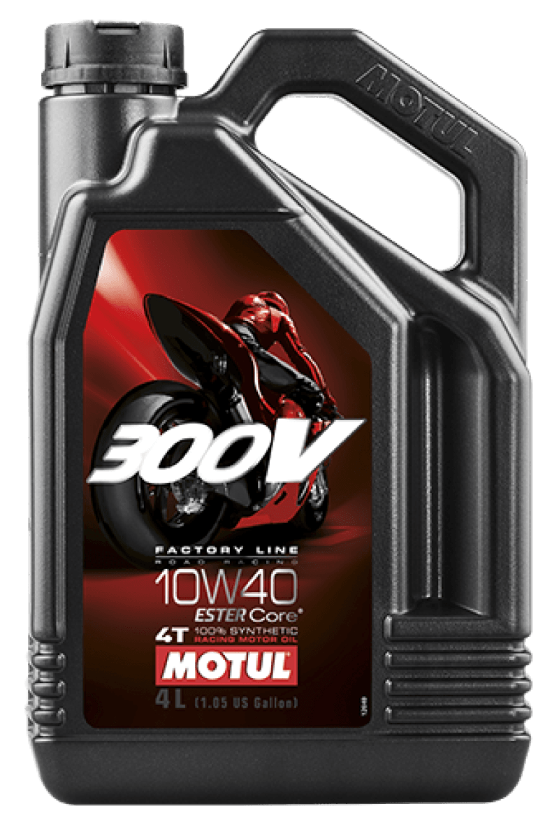 Motul — Motul 4L Synthetic-ester 300V Factory Line Road Racing 10W40