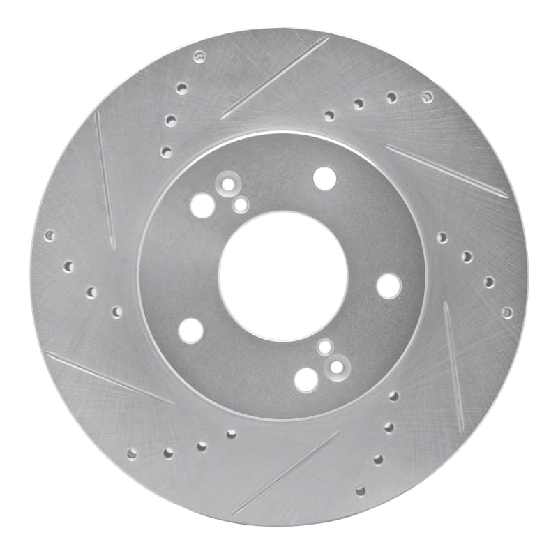 R1 Concepts — R1 01-03 Hyundai XG350 Front Left Drilled & Slotted Silver Brake Rotor
R1 Brake Rotor Drill