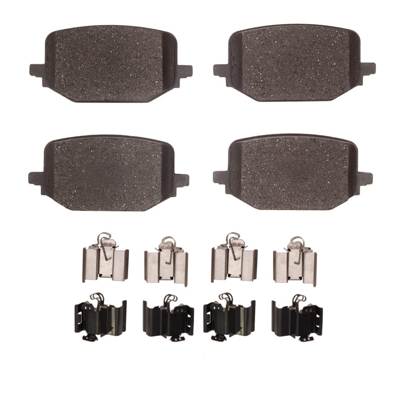 DFC — DFC 20-25 Ford Explorer Rear 5000 Advanced Ceramic Brake Pads and Hardware Kit