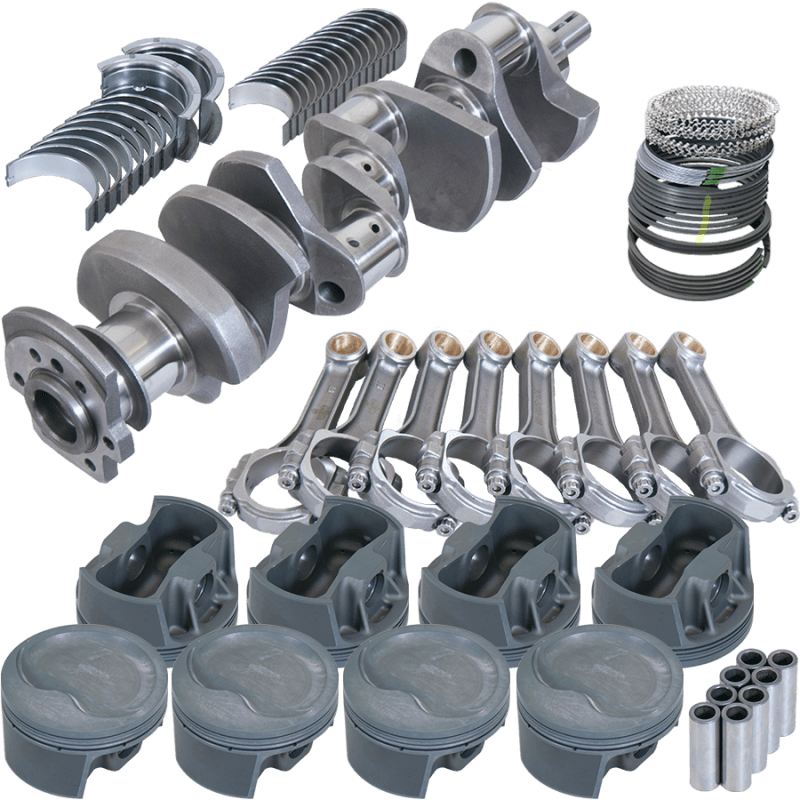 Eagle — Eagle Chevy 400 3.750in Crank 5.700in I-Beam Rods -20cc 4.165in Pistons Rotating Assembly
Street & Strip Assy