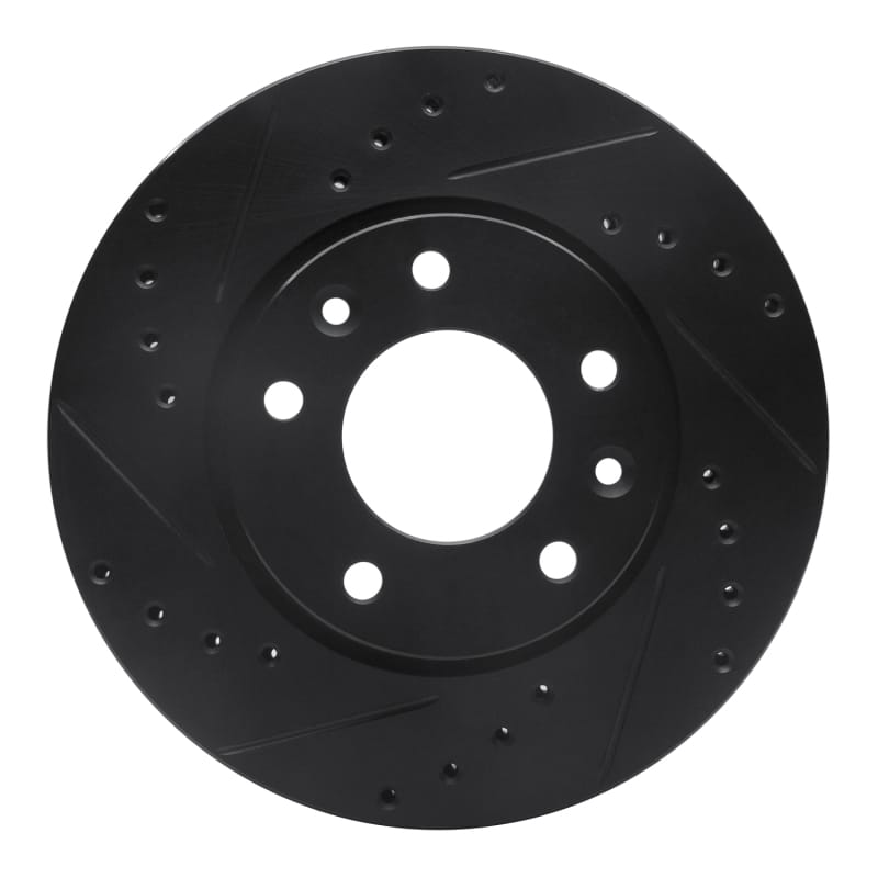 R1 Concepts — R1 02-02 Kia Sedona Front Left Drilled & Slotted Black Brake Rotor
R1 Brake Rotor Drill
