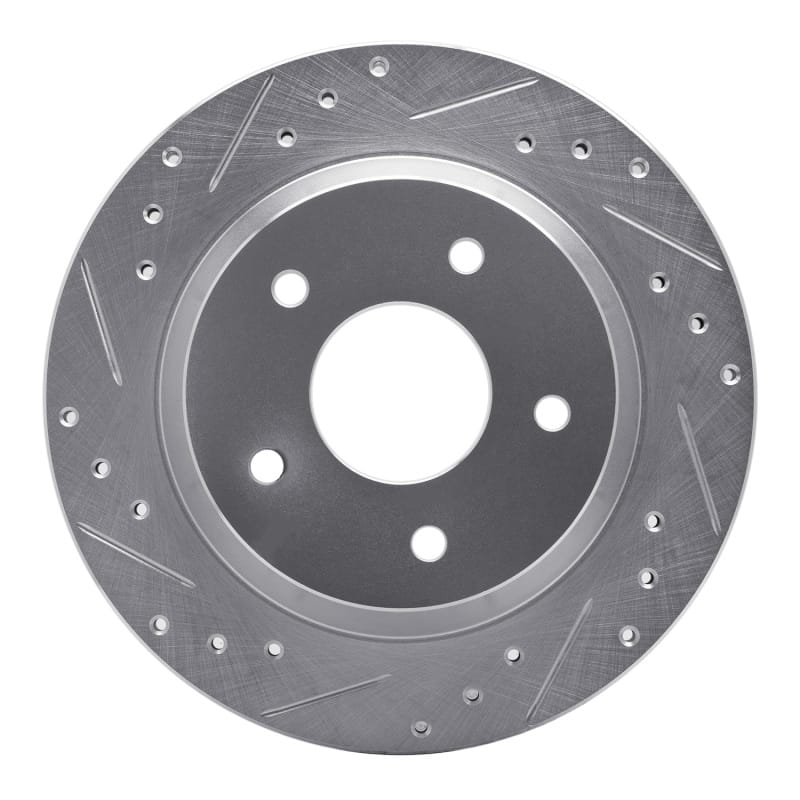 R1 Concepts — R1 84-87 Chevrolet Corvette Front Left Drilled & Slotted Silver Brake Rotor
R1 Brake Rotor Drill