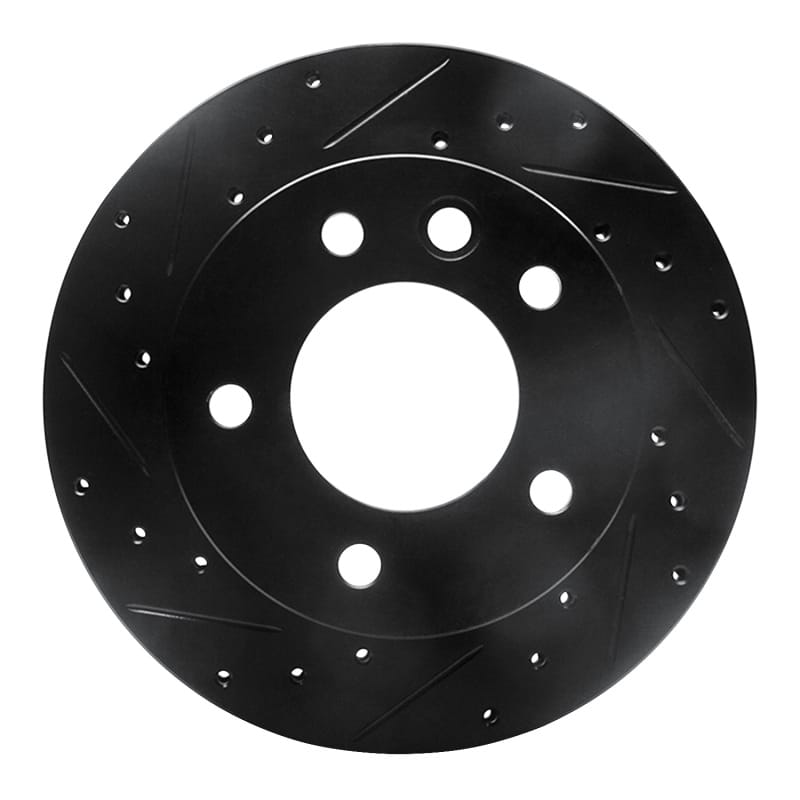 R1 Concepts — R1 02-06 Dodge Sprinter 3500 Front Left Drilled & Slotted Black Brake Rotor
R1 Brake Rotor Drill