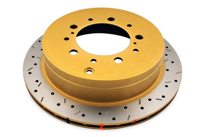 DBA — DBA 07+ Toyota Land Cruiser 200 Series Rear Drilled and Slotted 4000 Series Rotor
XS 4000 Series
Brake Rotor