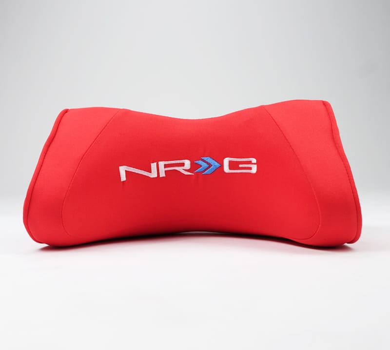 NRG — NRG Memory Foam Neck Pillow For Any Seats- Red