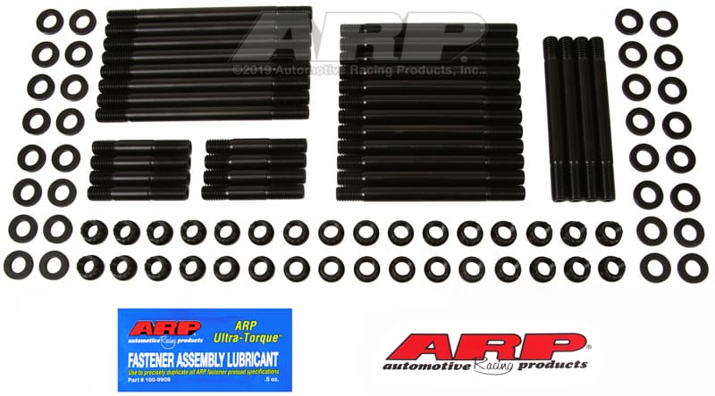 ARP — ARP Chevy Big Block MKIV w/ Merlin Heads 8 long Exhaust Stud 12pt Head Stud Kit