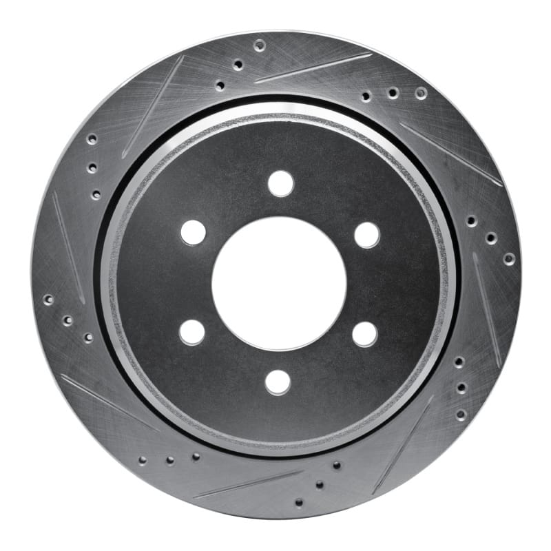 R1 Concepts — R1 02-06 Ford Expedition Rear Left Drilled & Slotted Silver Brake Rotor
R1 Brake Rotor Drill