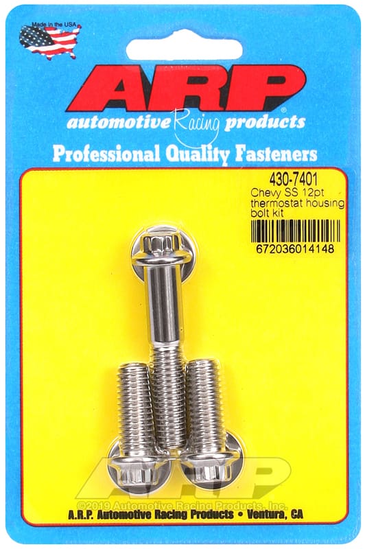 ARP — ARP Chevy SS 12pt Thermostat Housing Bolt Kit